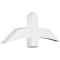 Ekena Millwork Bellingham Architectural Grade PVC Gable Bracket, 48"W x 18"H x 4"D x 6"F, 9/12 Pitch GBP048X18X0406BEL00 - alternate 1